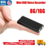 Mini Spy Audio Recorder Voice Activated Office Listening Device 96 Hours 8 16 GB