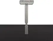 Cumbo s.r.l. Focus 1915 Dynamic Single Edge Safety Razor, R48-7 EVO, Silver