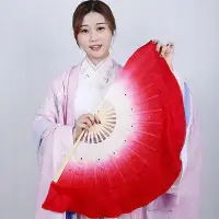 在飛比找Yahoo!奇摩拍賣優惠-扇子 手持扇 折扇 折疊扇 飄扇 舞蹈扇　中國風　真絲跳舞扇