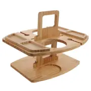Portable Beach Table Wine Snack Table Picnic Table Wine Holder