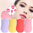 Facial Cube Massager Ice Roller Sculpt Face Shrink Pores Silicone
