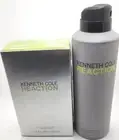 Reaction by Kenneth Cole 3.4 oz EDT Cologne for Men New In Box Body Spray Bundle