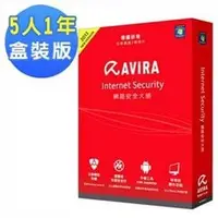 在飛比找PChome商店街優惠-AVIRA小紅傘網路安全大師2012中文5人1年盒裝版