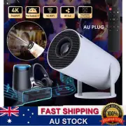 Mini Projector For Android 11 Portable 2.4G+5G Wifi Bluetooth Home Theater HDMI.