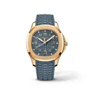 Patek Philippe Aquanaut 5269R-001 'Travel Time' Quartz Rose Gold Blue Dial Me...