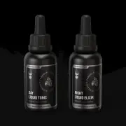 The Beard Struggle Tonic + Elixir Beard Oil Bundle Silver Collection, Alfheim's Forest