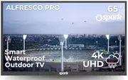 Spark Alfresco Pro 65-Inch Outdoor Smart TV – 4K UHD, Waterproof, Weatherproof, High-Brightness Display for Outdoor Entertainment