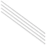 3mm x250mm Clear Solid Acrylic Round Rod PMMA Bar 4X