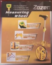 Zozen Distance Measuring Wheel in Feet & Inches (Collapsible Measure Wheel) NEW