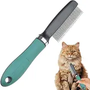 Flea Comb For Cats | Stainless Steel Dog Flea Comb,Ergonomic Multifunctional Pet Brushes For Long-Haired Breeds Puppy Daily Brushing Routine Grooming
