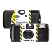 5 Docu-Cam Single Use Disposable Accident Cameras, KODAK 400 speed film