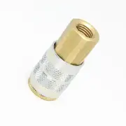 1pc 3/8" NPT Female, 1/4" Body Manual Interchange Coupler MettleAir 2FF3-B