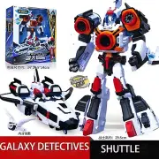 New Tobot V Galaxy Detectives Shuttle 9.5'' Transform Figure Boys Toy Robot