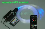 Mini Fiber Optic Light 12V DC Star Sky car Roof Limo Motohome Ambient Light APP