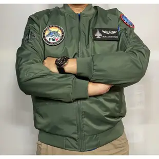 【我愛空軍】  空軍F16綠色 飛行夾克台灣製 防風透氣   飛夾 G-MA1-TH29