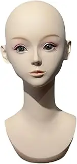 Generic Female Mannequin Head Wig Display Stand Wig Holder Professional Manikin Wig Head