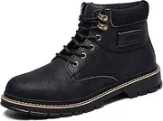 [Jueshanzj] Safety Shoes Men's Winter Steel Head Breathable Construction site Work Shoes Anti-Smash Puncture Prevention