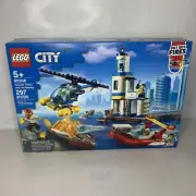 LEGO City Seaside Police and Fire Mission 297 Pieces - 60308 - Ships Fast