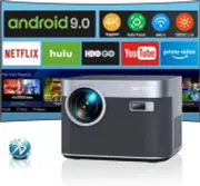 【Auto Focus/Keystone】 Projector Native 1080P Support 4K, TOPTRO 15000 Lumens ...