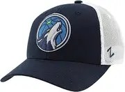 ZHATS Men's NBA Officially Licensed Adjustable Snapback Hat Big Rig Icon Team Color
