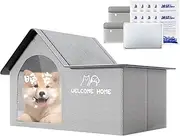 Cat Cooling Shelter - Folding Kitten Cooling Nest with Ice Packs - Bite-Resistant Cold Nesting, Comfortable Hot Weather Pet Accessory for Small Medium Large Puppy Kitten