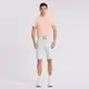 【SUPER GOLF】【super golf】PGA TOUR re-Green 菱紋緹花 POLO 衫(男)-香桃粉橘