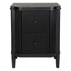NEW Cafe Lighting Arielle Bedside Table Black