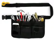 Number-one Gardening Tool Waist Bag Belt Adjustable Garden Canvas Waist Bag w...