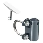 Mesen Antenna Mount Bracket for Starlink Pole Clamp Heavy Steel, Sturdy U Bolt