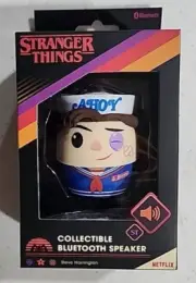 Stranger Things Scoops Ahoy Steve Harrington Bluetooth Speaker Bitty Boomers NEW