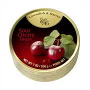 Cavendish and Harvey Sour Cherry Drops x 10
