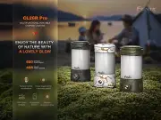 New FENIX CL26R PRO Olive Drab LED RECHARGEABLE CAMPING LANTERN 650 LUMENS