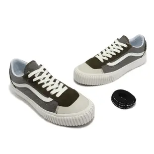 Vans 休閒鞋 Old Skool Gore-Tex 男鞋 女鞋 防水 灰 綠 麂皮 餅乾鞋 VN0A4V9WOLV