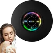 Wireless Waterproof Speaker for Shower | Bathroom Wireless Speaker with Suction Cup,Wireless 5.0, Portable and Waterproof for Reunion, Out, Cycling and Hiking Nowtry