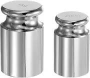 uxcell 2pcs Calibration Weight Set 200g 1kg M1 Precision Chrome Plated Steel for Digital Balance Scales