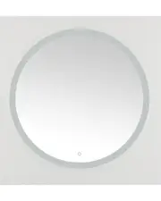Safavieh Whit LED Mirror With Dimmable Touch Switch