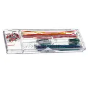 140pcs Solderless Breadboard Jumper Cable Wire Kit Box Shield For Arduino W