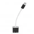 USB C Microphone Adapter Type C Sound Card 7.1 Channel USB External Sound TA
