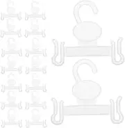 STOBAZA 100PCS Plastic Shoe Hanger Hooks for Slippers and Display for Retail Shoe Storage and Drying Stylish and Easy for Closet Organization