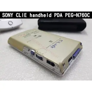 SONY CLIE handheld PDA PEG-N760C 彩色掌上型電腦