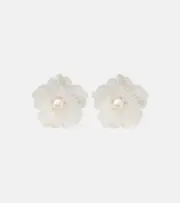[Jennifer Behr] Jennifer Behr Zia faux-pearl earrings One Size white