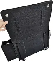 Sofa Armrest Organizer Pockets,Hanging Storage Bag,Daybed Frame Baby Bedside Bag Household Bedside Holder Bedside Hanging Mattress Support Bedside Storage Bag Multi-Function Bed Organizer (Color : Bl