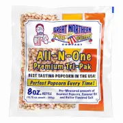 Antique Style Popcorn Popper 8 oz Packs Kernels Pack of 40