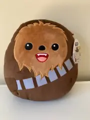 2022 Squishmallows 26cms (10") Star Wars Chewbacca Kellytoy Plush Toy