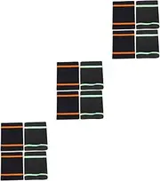 YARNOW Sports Wristbands for Men and Women Breathable Sweatbands Durable Exercise Bands for Football Basketball Running Fluorescent
