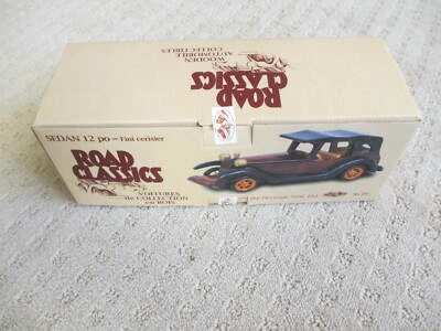 Road Classics 1998 Heritage Mint RC06 Wooden Sedan 12" Cherry Finish Sealed *