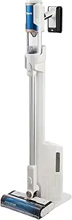 [Shark] Clean & Empty Cordless Stick Vacuum & Auto Empty System, Portable Multi Surface Hard Floor & Carpet Cleaner, BU3521ANZ, White & Navy