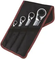 Bahco S4RM/4T - Reversible ratchet Spanner Set 4 Piece