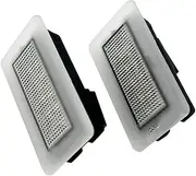 Wivplex 2PCS LED Interior Courtesy Footwell Door Light Luggage Trunk Compartment Lamp, for Tesla, Model S X 3 100715190E Footwell Boot Lamps