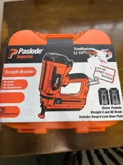 BRAND NEW PASLODE CORDLESS LI-ION GAS STRAIGHT BRADDER FINISH NAILER KIT B20710